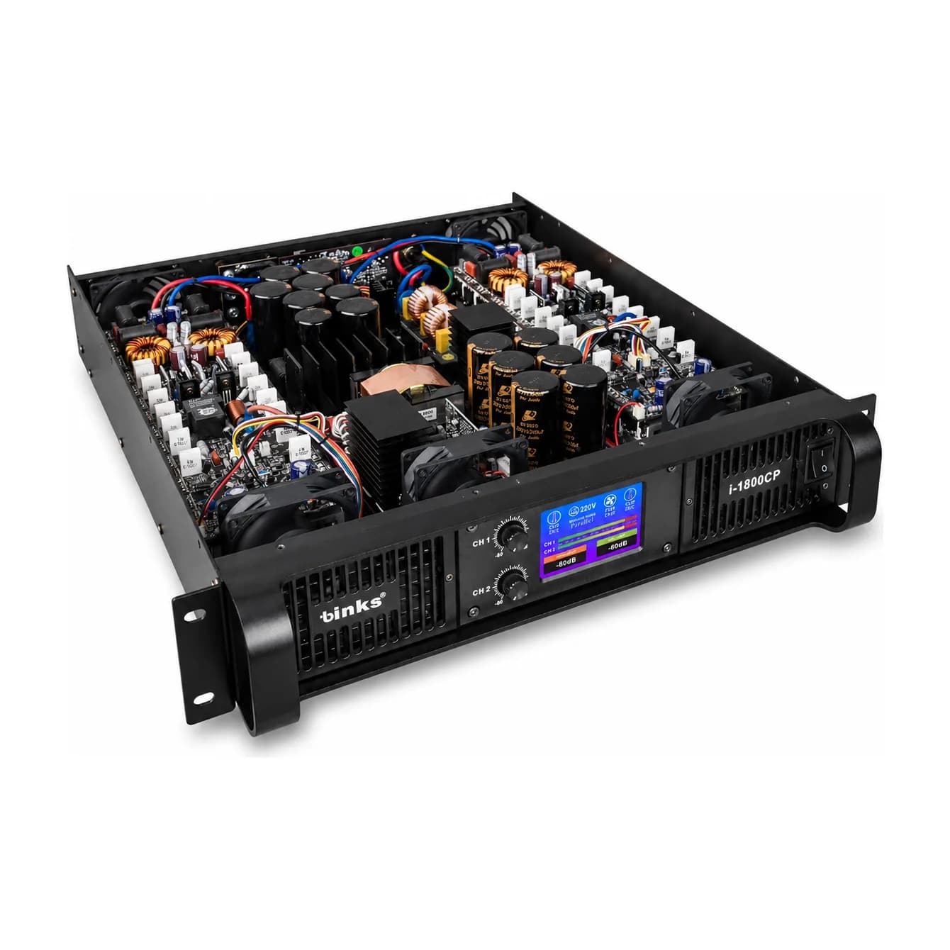 Binks i-1800CP 2 сувгийн чадлын өсгөгч