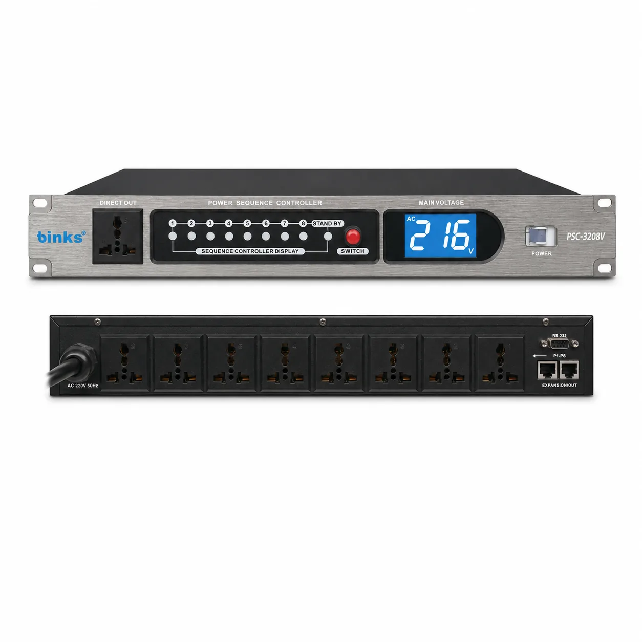 PSC-3208V Power Sequencer With Central Control