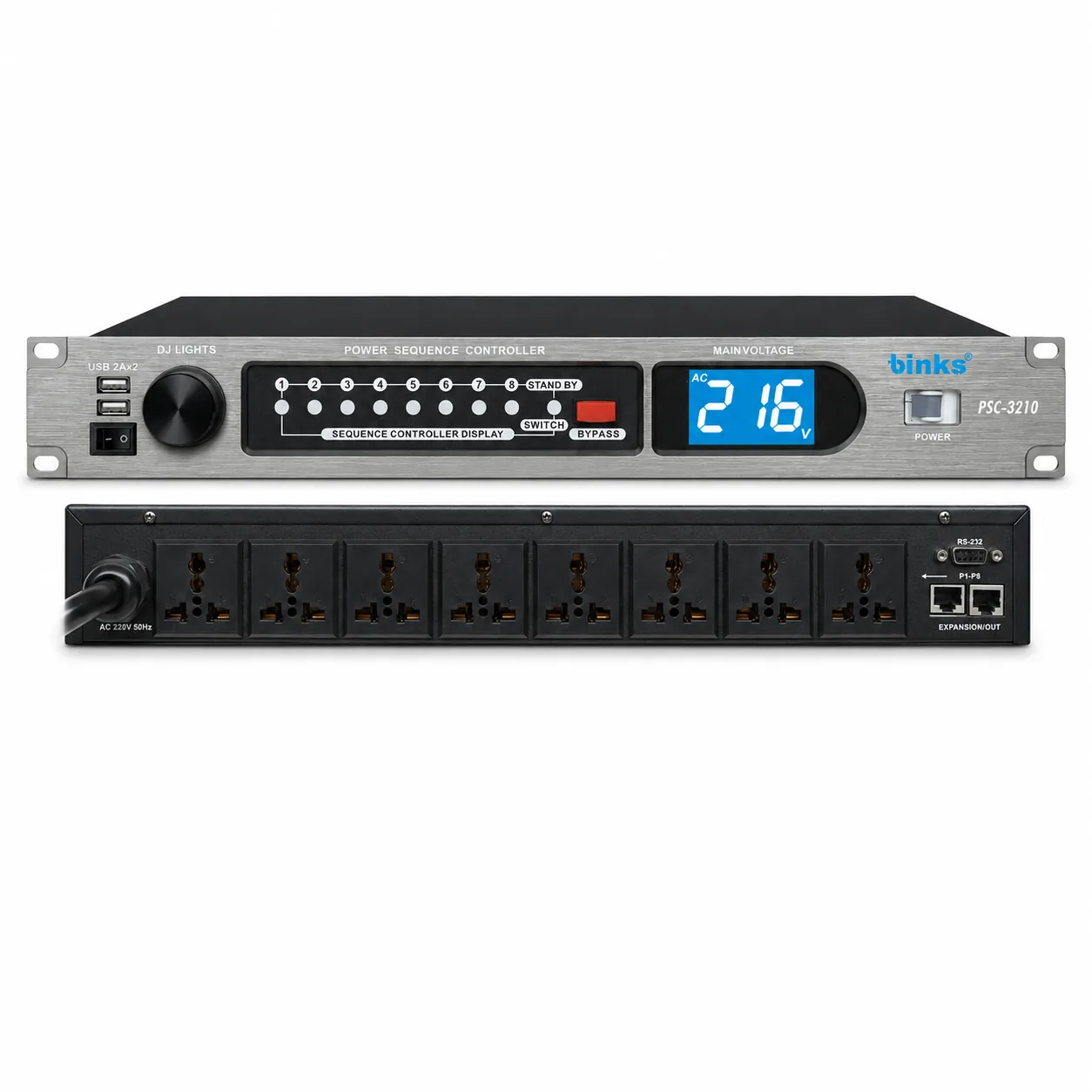 PSC-3210 Power Sequencer With DJ light